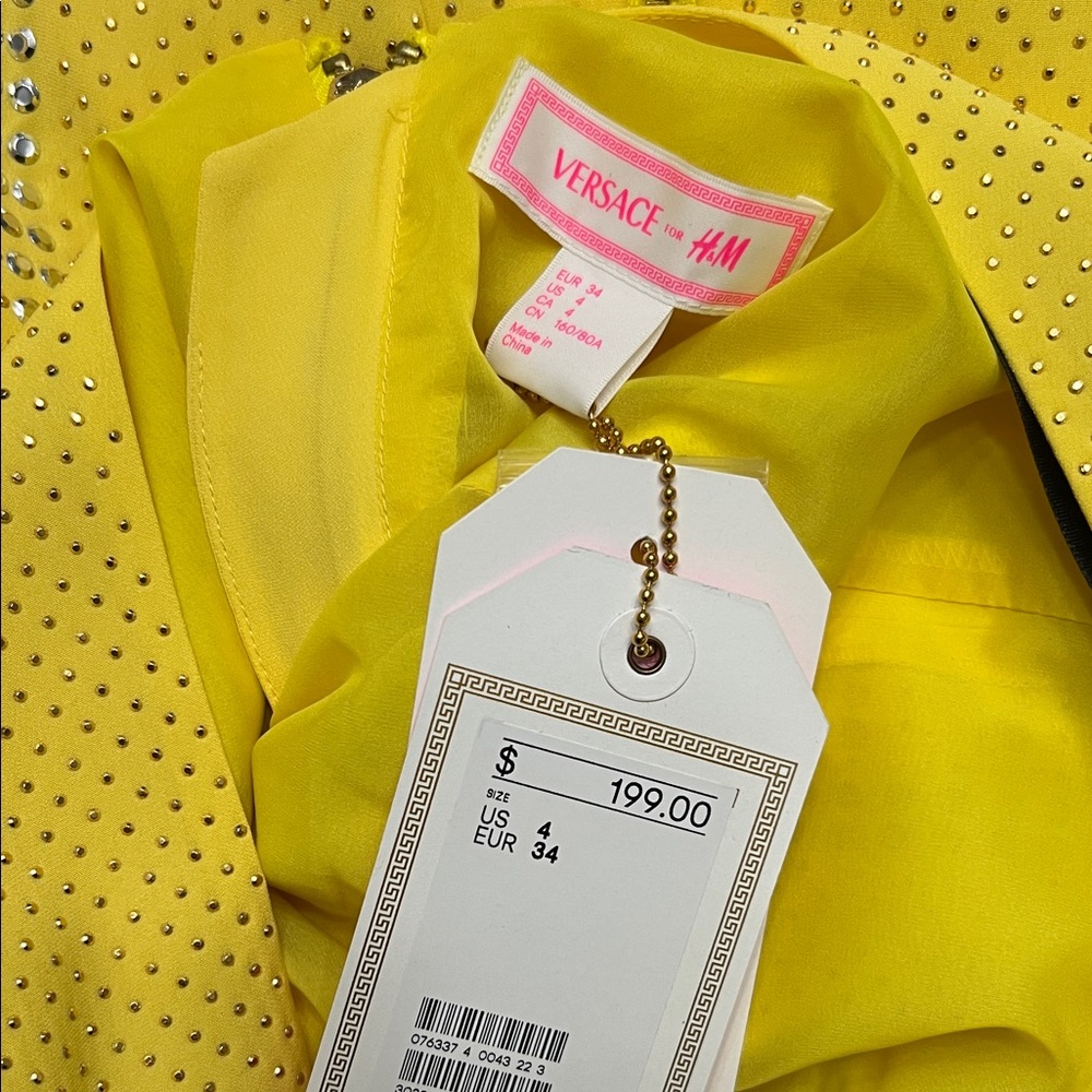 Versace for H&M Yellow Dress - Picture 7 of 7